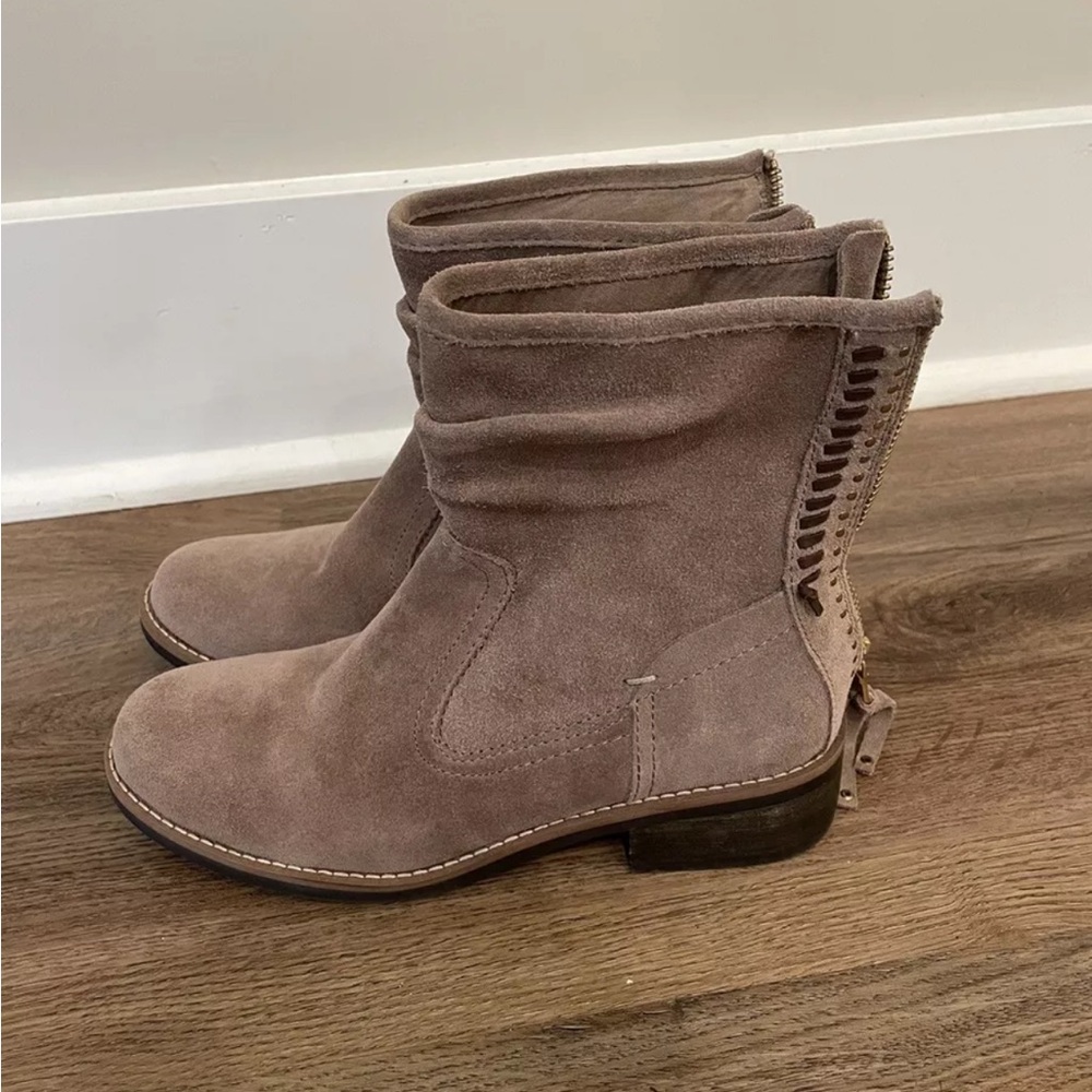 Lucca Lane Suede Ankle Boots